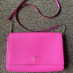 Kate Spade Hot Pink Crossbody Purse